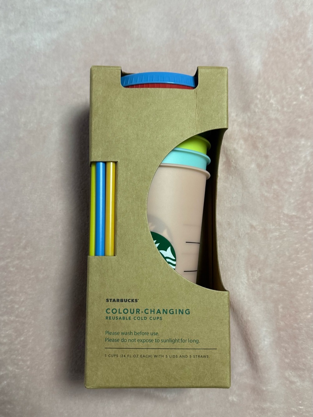 Starbucks COLOUR CHANGING Reusable Cold Cups